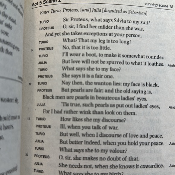 ⭐️2/$12⭐️Two Gentleman of Verona play - Picture 5 of 7